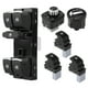 thumbnail image 1 of Kit De Interruptor De Espejo De Ventana De Faro Cromado, 6 Uds., Para Modelos B6 MK5 MK6 Aplicables, 1 of 7