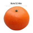 thumbnail image 3 of Artificial Orange Fake Fruit Decor Set, 1 Orange, Plastic Realistic Simulation Fruit for Kitchen Table Centerpiece, Party Display, Photography Prop, 3 of 6