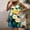 Multicolor#5, variant on Floral Printed Funny Mini Dress for Women Crewneck Casual Spring Summer Beach Sundress V-neck Sleeveless Tank Dresses