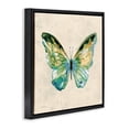 thumbnail image 2 of Stupell Industries Contemporary Watercolor Cottage Butterfly Black Floating Frame Canvas Art, 18 x 18, by Carol Robinson, 2 of 7