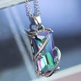 thumbnail image 1 of Exquisite Color Necklace Topaz Leaf Necklace, 1 of 4