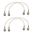 thumbnail image 1 of 4 Piezas 3G HD SDI Cable BNC Cable 30cm 75 Ohm para Cámaras BMCC Equipo de Video Admite HD-SDI 3G-SDI 4K 8K SDI Video Cable, 1 of 5