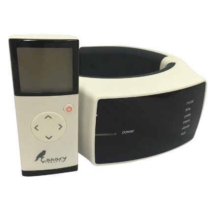 Xbrand Cordless Heat Massager For Muscles, Neck, Shoulder & Headache Treatment w/Remote & Rechargeable Adapter, 3 Inch Tall