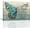 Green B1, variant on Colorful Moon Mountain Scenery Decor Wall Art Stream Moon Light Wall Decor Creativity Moon Pictures Canvas Painting Framed Artwork for Living Room Bathroom Bedroom 12"x16"