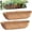 B, variant on Bowayaoa Hanging Flower Pots for Railing Or Fence Railing Planter Box for Any Balcony, Porch or Deck Countryside Style Window Planter Boxes Are Perfect to Herbs & Flowers for Garden