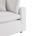 thumbnail image 3 of Modular Lounge Sofa Corner Chair, White, Fabric, Modern Contemporary, Outdoor Patio Balcony Cafe Bistro Garden Furniture Hotel Hospitality, 3 of 6