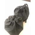 thumbnail image 3 of Custombagsupplies - 8x10 Inches Reusable Eco-Friendly Cotton Single Drawstring Bags Black Color, 3 of 4