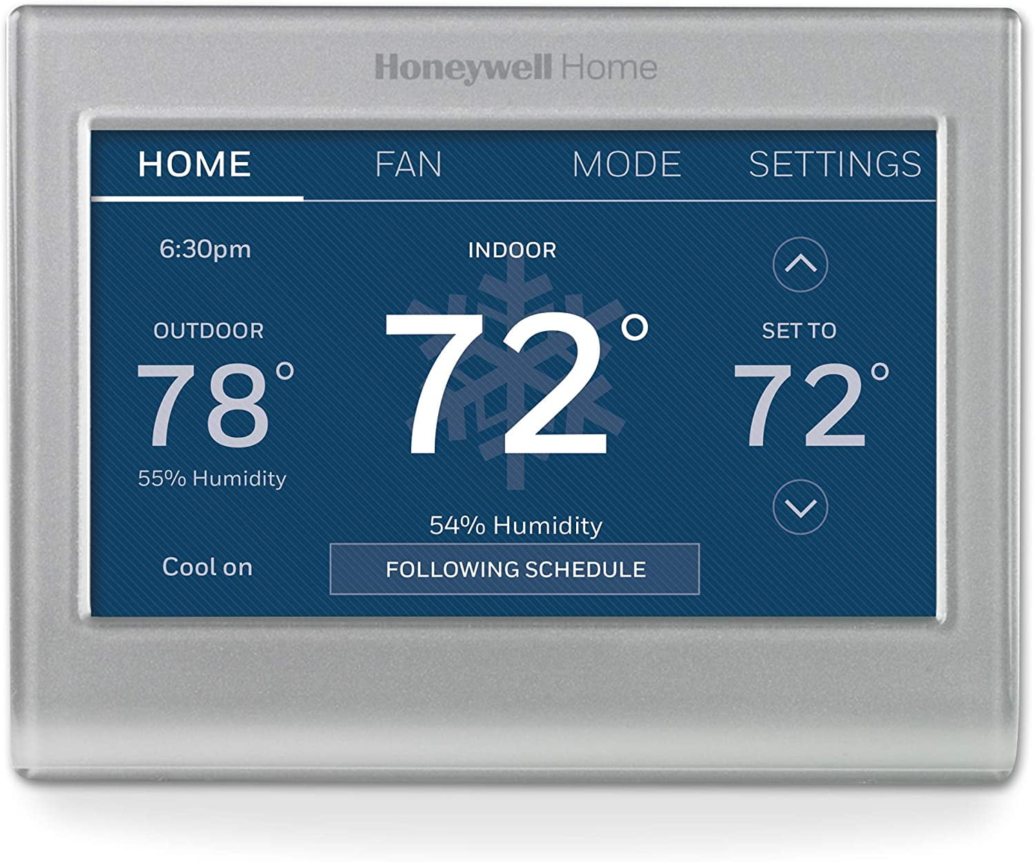 Honeywell Home Rth Wf Wi Fi Smart Color Thermostat Day