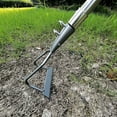 thumbnail image 5 of Professional Weeding Hoe Tool With Extendable Long Handle Stainless Steel Gardening Shovel Scraper for Yard Lawns Patio, 5 of 9