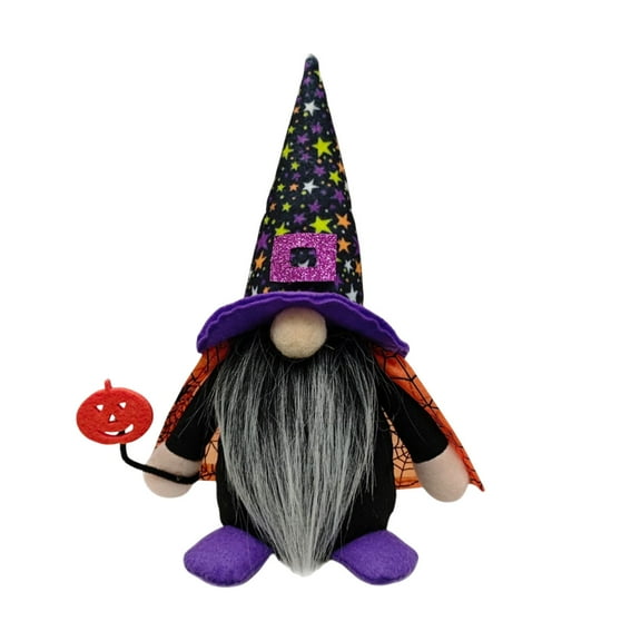 RoamHome Halloween Venue Decoration Props - Goblin Faceless Dwarf Gnome Ornaments, Soft Decor for Home Office Holiday, Cute Dwarf Figurine with Stable Base for Halloween Party & Daily Gift