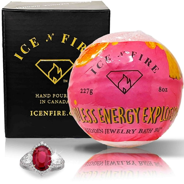 Endless Energy Explosion "MONDO" Bijoux Bombe de Bain (Ananas / Agrumes)