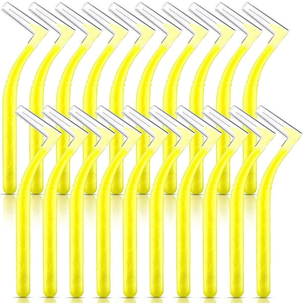 20 Pieces Interdental Brushes Braces, Angle Brushes Flossing(mixed