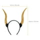 thumbnail image 4 of KAKOWELY Diadema con cuernos para disfraz de Halloween, divertida diadema para cosplay para mujer, 4 of 5