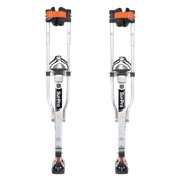 Surpro Premium Stilts Flex Foot Twin Sided Aluminum Size 26-40In