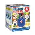 Blue Helium Balloon Tank Kit, 4.98 Cu ft, Includes 20 Balloons and 25