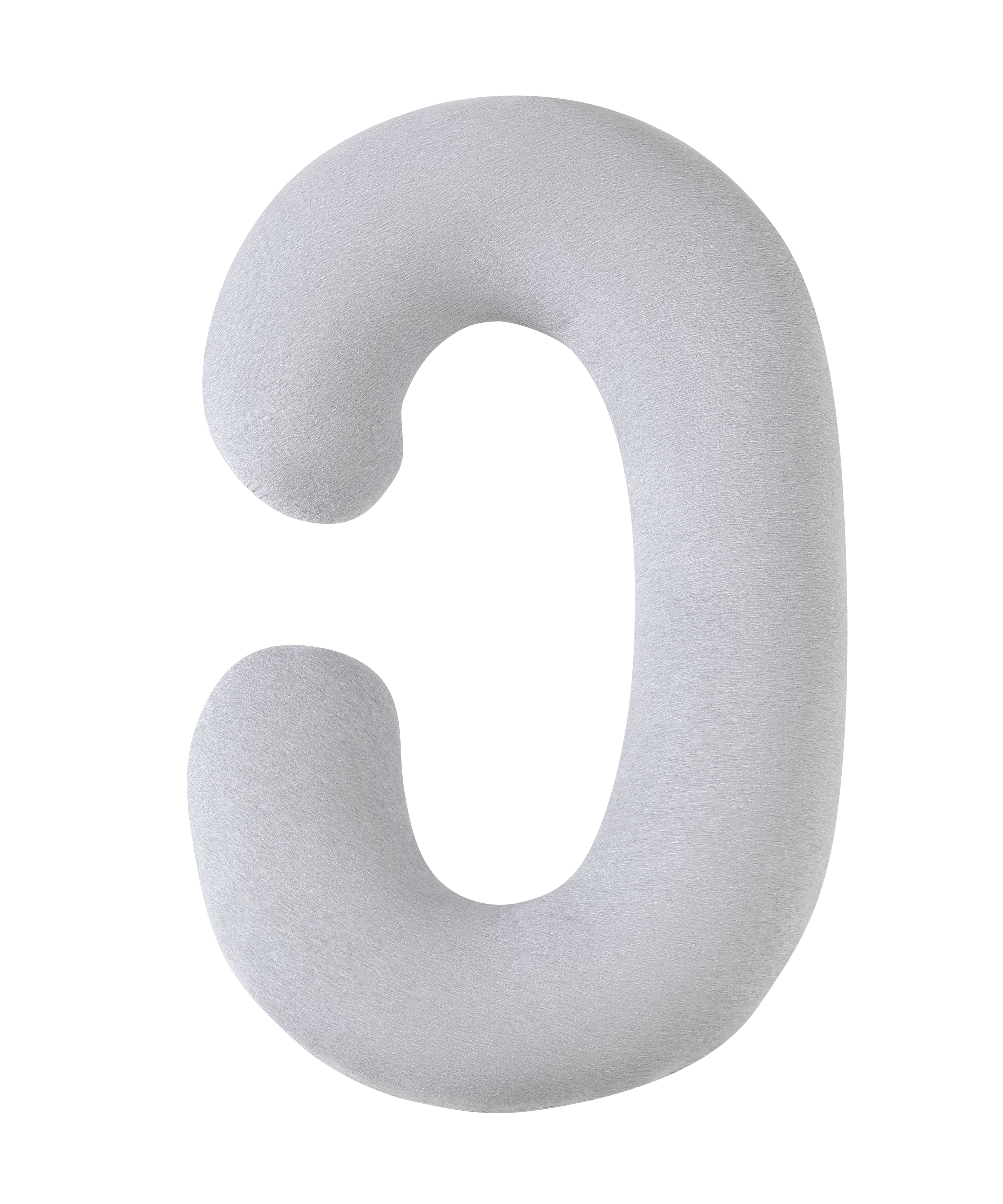 PharMeDoc Pregnancy Pillow C-Shape Body Pillow with Removable Cover, Body Pillow for Sleeping