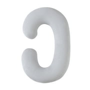 PharMeDoc Pregnancy Pillow C-Shape Body Pillow with Removable Cover, Body Pillow for Sleeping