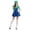 Luigi - Women, variant on Super Brothers Costume, Halloween Family Matching Costumes, Super Bro Fancy Dress Outfits with Hat & Mustache Accessories, Halloween Party Dress up Clothes for Kids, Red/S