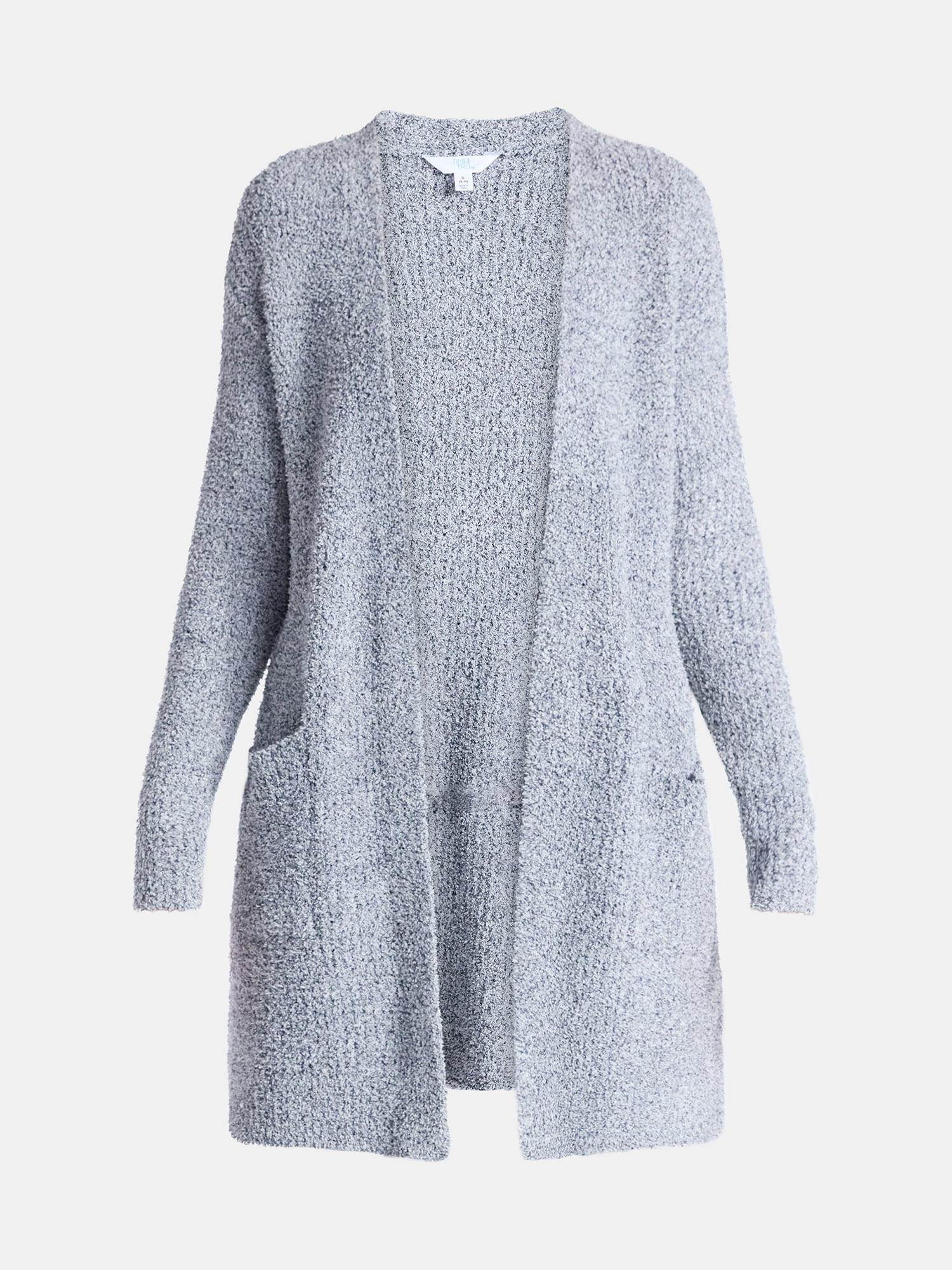 Time and Tru Women’s and Women’s Plus Super Soft Longline Cardigan Sweater, Lightweight, Size XS-4X