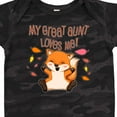 thumbnail image 4 of Inktastic My Great Aunt Loves Me Cute Baby Fox Boys or Girls Baby Bodysuit, 4 of 5