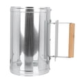 thumbnail image 1 of OUNONA 1Set Aluminum Chimney Starter for Barbecue and Campfire Enthusiasts, 1 of 7