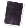 thumbnail image 2 of Nestl Super Soft Shaggy Bath Rug, Absorbent Bathroom Rug, 20" x 32", Purple, 2 of 6