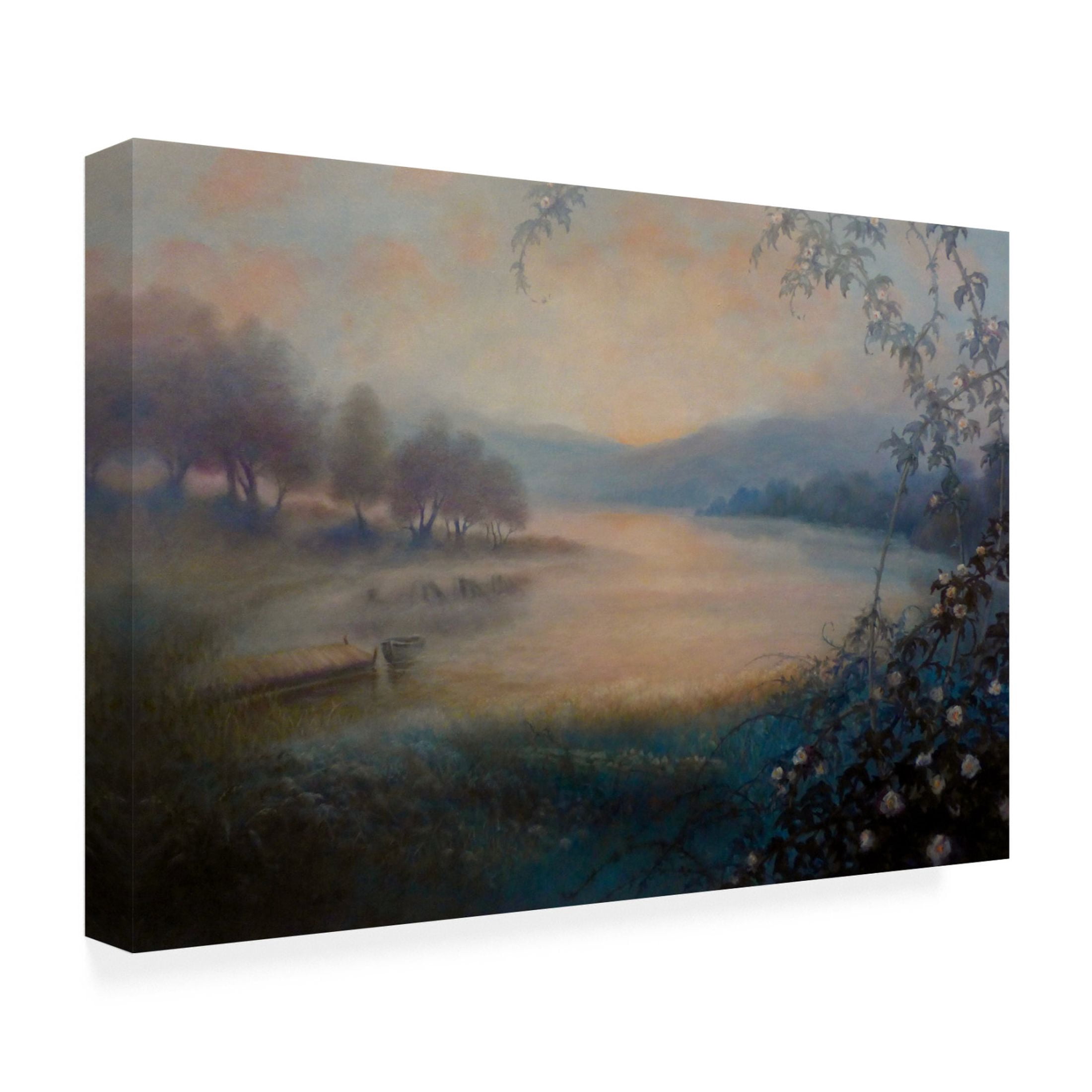 Lee Campbell 'Endroit Pour Rever, 2022' Canvas Art - 19 x 12 Inches