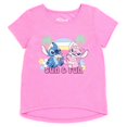 thumbnail image 3 of Conjunto de atuendo: camiseta Disney Lilo & Stitch y pantalones cortos con forma de delfín, 3 of 6