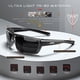 thumbnail image 3 of Gafas de sol ATTCL Polarized Wrap 5001 para Hombre - Negro, 3 of 7