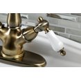 thumbnail image 6 of Kingston Brass KS1498NL Vessel Mount Bathroom Faucet, Brushed Nickel, 6 of 6