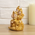 thumbnail image 3 of Estatua de resina de la diosa Lakshmi y Ganesha de 12,5 cm, 3 of 3