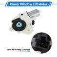 thumbnail image 4 of Motor de elevación de regulador de ventana eléctrica del lado del pasajero delantero derecho Unique Bargains para Volvo FH/FM/FMX/NH 9/10/11/12/13/16 No.82907373 2 Pines, 4 of 7