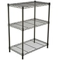 thumbnail image 3 of SalonMore 3 Tier Black Heavy Duty Wire Shelves Organizer Wire Shelving Rack Unit,Metal Shelf, 3 of 6