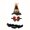 Set 2, variant on 3Pcs Halloween Pet Costume Set, Witch Pumpkin Hat Bat Wings Pom Pom Collar Cosplay Kit for Dogs & Cats