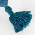 thumbnail image 5 of Rizzy Pillow Woven Knife Edged Teal 17"x17"x9", 5 of 6