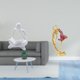 thumbnail image 2 of Estatua De Bailarina De Ballet Con Pensamiento Abstracto, Decoración Para Mesa, Sala De Estar, Estantería De Oficina, Figura De Arte De Resina, Regalo Para El Hogar Y El Dormitorio., 2 of 8