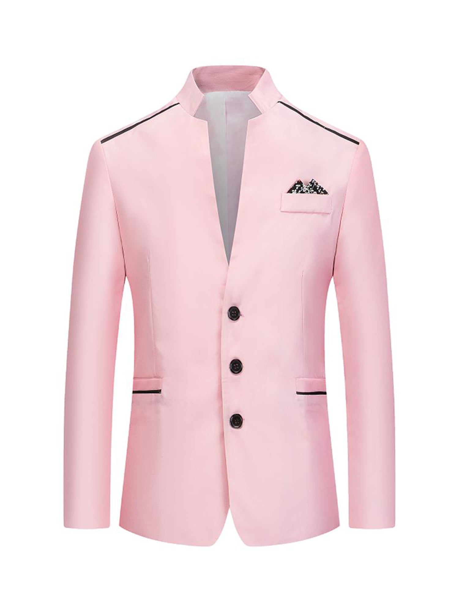COOFANDY Mens Blazers Slim Fit Stylish Casual Notched Lapel Suit Coat One Button Suit Jacket