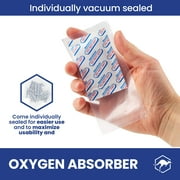 20 Wallaby 2000cc Oxygen Absorbers - Individually Vacuum Sealed - Food Safe for Long-Term Food Prepping & Storage in Mylar Bags, Canning, Harvest Right Freeze Dried & Dehydrated Foods