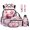 Pink Axolotl Cherry Blossoms, variant on ZUXONGSY Dinosaur Print 6 in 1 Backpack Set for Boys Grils, Large Capacity School Backpack with Lunch Bag, Pencil Case, Water Bottle Holder, Keychain & Bookmark, Lightweight Bookbag for School