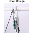 thumbnail image 5 of Cervical Traction Neck Stretcher Traction Device for Neck Pain, Neck Traction Over Door Physical Therapy for Neck Decompression,Grey, 5 of 5