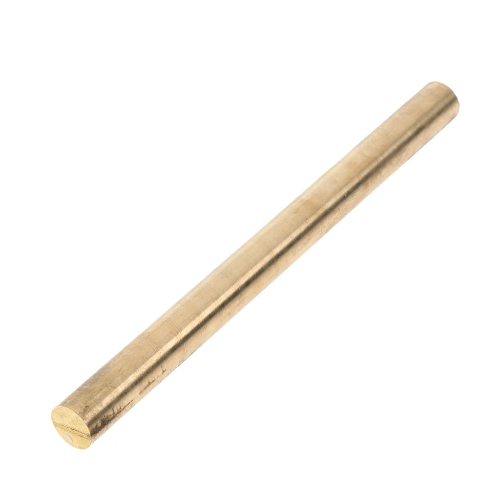 Diameter 7mm Abrasion-Resistant 4"/10cm Brass Round Bar Rod 