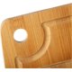 thumbnail image 2 of Wooden Chopping Boards, Bamboo Cutting Board with Deep Juice Grooves & Hook, 2 of 4