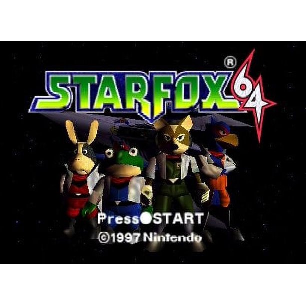 Star fox cheap 64 cartridge