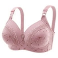thumbnail image 1 of Timegard Womens Bras with Support No Underwire Full Coverage Adjustable Strap Print Comfort Daily Bralette, 1 of 3