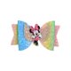 thumbnail image 5 of Disney-horquilla de Mickey Mouse para niña, horquillas con lazo, pinzas para el pelo, tocado de Color degradado, accesorios para el cabello, 5 of 5