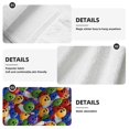 thumbnail image 7 of Yiaed Bowling Colorful Print Coral Velvet Wipes Absorbent Wipes Cleaning Cloths Household Table and Dish Wiping Cloths, 7 of 7