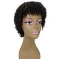 thumbnail image 5 of LUXLUXE Kayla Curly Locs 11 in Long Full Wig Full Cap Wig, Heat Resistant Fibers, Medium Brown Color, 5 of 6