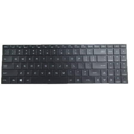 Laptop Keyboard For Eluktronics MAX-17 17.3 United States US With Backlit Black No Frame New