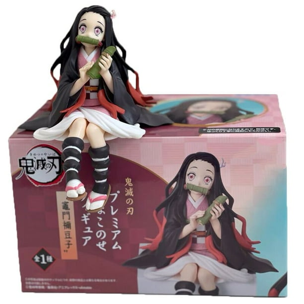 Figurita diseño anime Demon Slayer, 20cm, Rengoku Kyoujurou, Tanjirou/Inosuke/Shinobu Kimetsu no Yaiba, modelo poupée14 cm con caja al por menor4 zhangmengya unisex