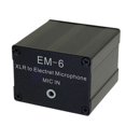 thumbnail image 1 of XLR to 3.5mm Electret Condenser Microphone Head Amplifier Mixer, 1 of 5